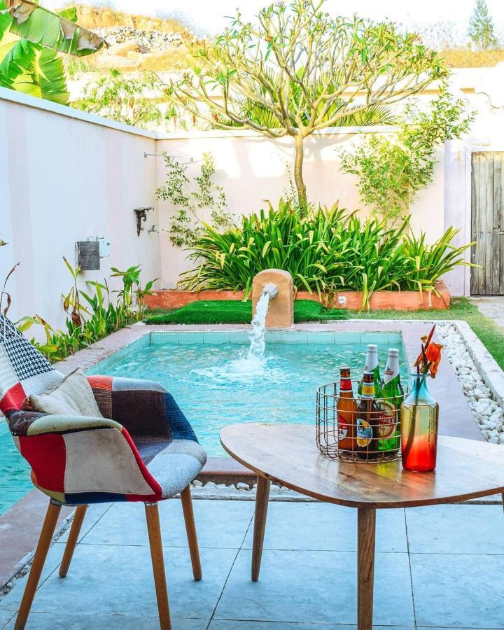 Parijat Private Pool Villa 1, 2 And 3 Bhk Udaipur Dış mekan fotoğraf